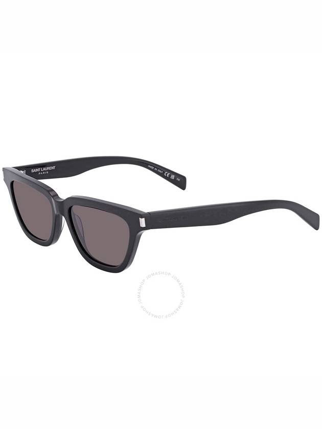 Saint Laurent Dark Grey Smoke Cat Eye Ladies Sunglasses SL 462 SULPICE 001 53 - SAINT LAURENT - BALAAN 3