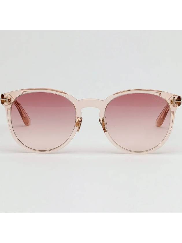 Sunglasses TF1052K 72T Pink Transparent Horn Rim Asian Fit - TOM FORD - BALAAN 3