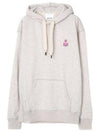 Matte Logo Print Hoodie Ecru - ISABEL MARANT - BALAAN 2