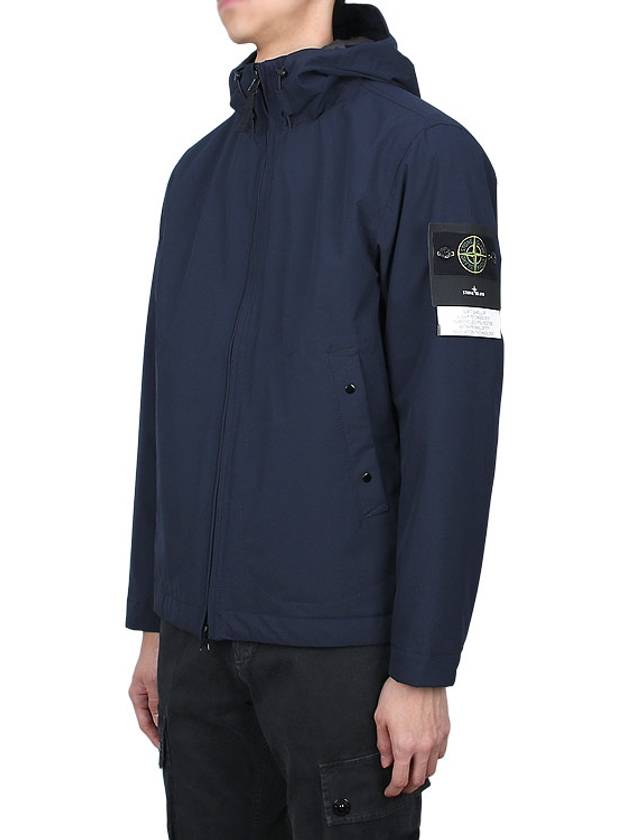 Compass Badge Hooded Jacket Navy - STONE ISLAND - BALAAN 5