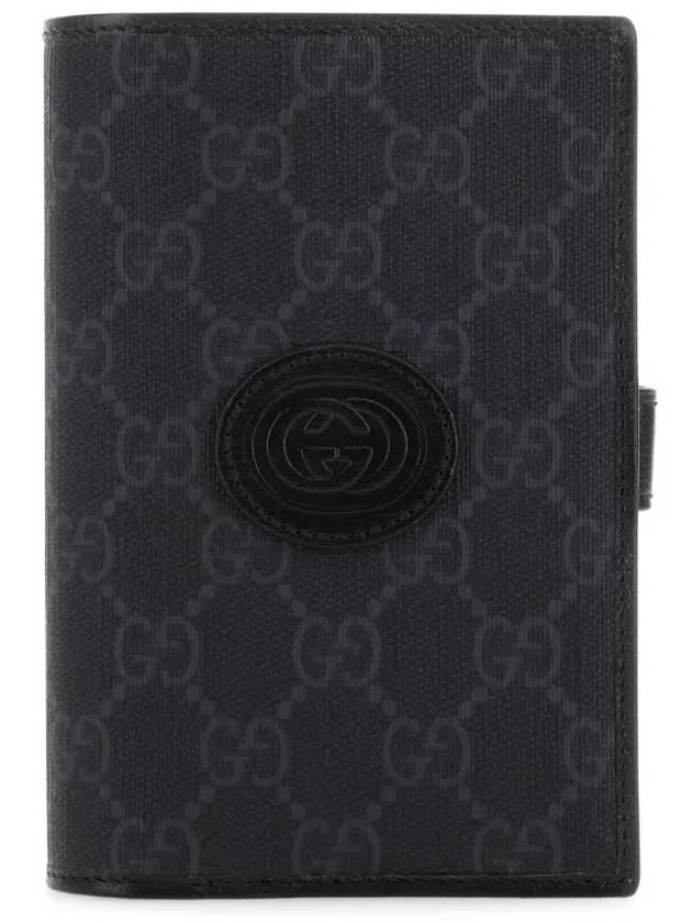 Gucci Interlocking G Passport Wallet Black - GUCCI - BALAAN 2