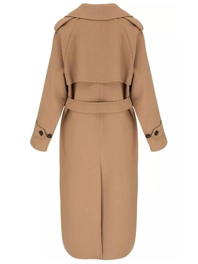 COBALTO Belted Wool Coat Camel 2350110137 058 - MAX MARA - BALAAN 2