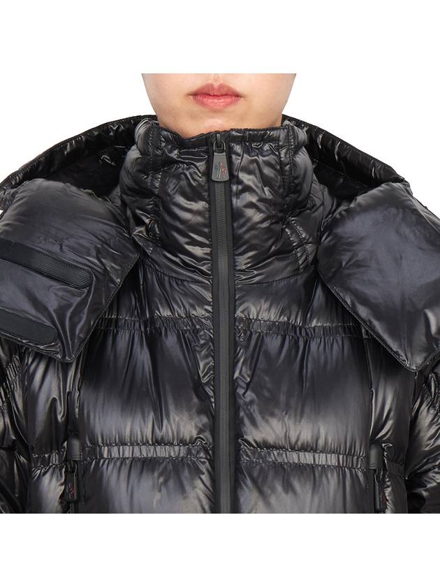 Women's Rochelair Long Down Padding Black - MONCLER - BALAAN 7