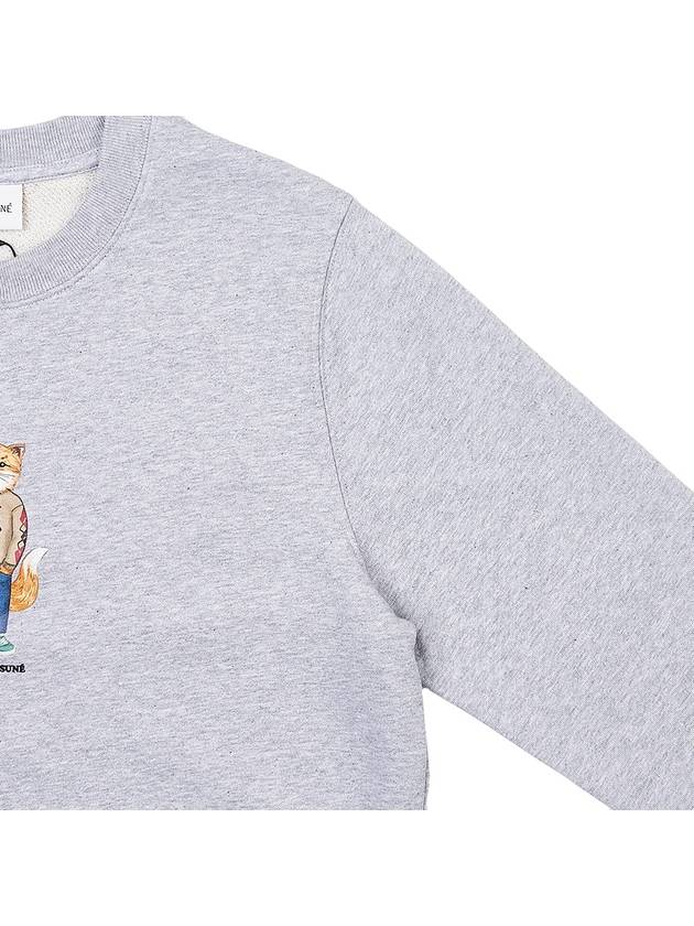 Maison Kitsune Dressed Fox Sweatshirt LW00309KM001 LGM - MAISON KITSUNE - BALAAN 4