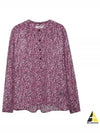 Maria Floral Blouse Purple - ISABEL MARANT - BALAAN 2