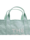 Logo Medium Canvas Tote Bag Mint - MARC JACOBS - BALAAN 9