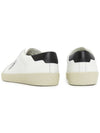 Court Classic SL 06 Leather Low Top Sneakers White - SAINT LAURENT - BALAAN 7