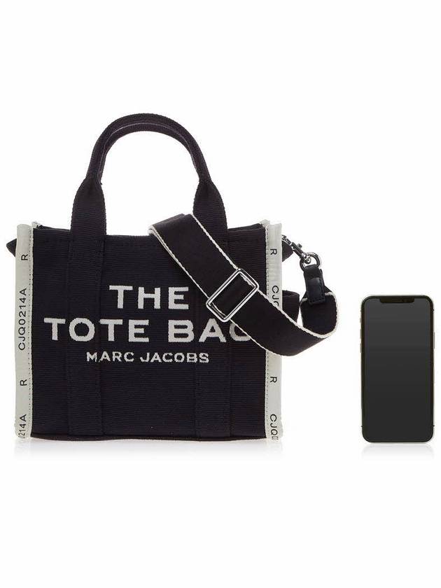 The Jacquard Small Tote Bag Black - MARC JACOBS - BALAAN 7