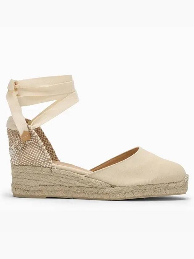 Women s Carina 30 Canvas and Jute Espadu Wedge Natural 020965 203 - CASTANER - BALAAN 1