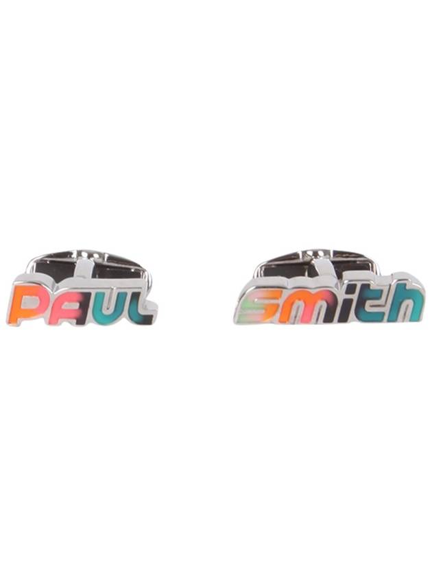 logo cuff links silver - PAUL SMITH - BALAAN 2