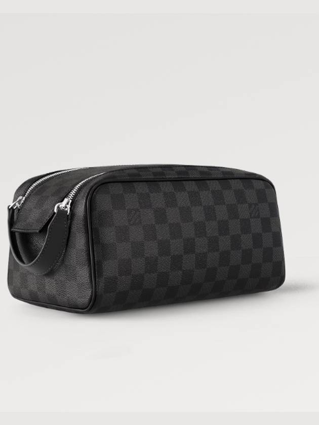 Toilet Dope Canvas Pouch Bag Black - LOUIS VUITTON - BALAAN 5