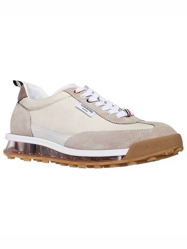 Tech Runner Low Top Sneakers Beige - THOM BROWNE - BALAAN 3