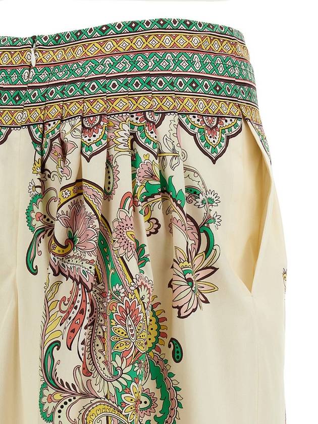 Etro Paisley Flower Skirt - ETRO - BALAAN 4