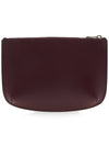 Sarah Clutch Bag Burgundy - A.P.C. - BALAAN 4