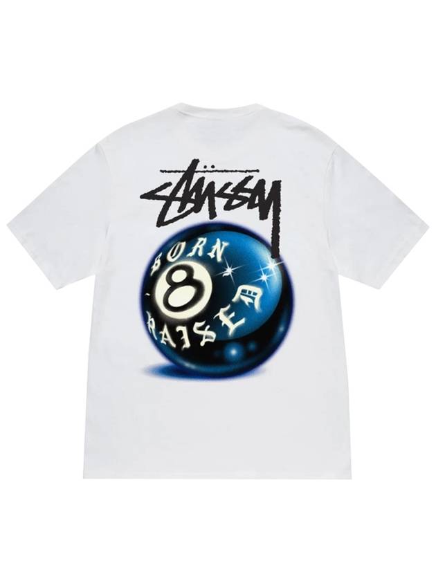 Bone Raged BRX 8 Ball T Shirt Women - STUSSY - BALAAN 1