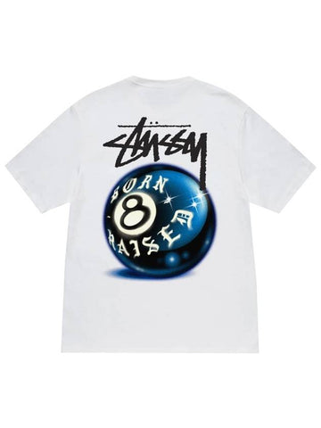 Bone Raged BRX 8 Ball T Shirt Women - STUSSY - BALAAN 1