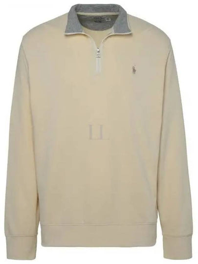 Pony Logo Half Zip-up Sweatshirt Cream - POLO RALPH LAUREN - BALAAN 2