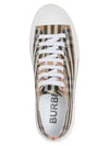 Vintage Check Cotton Sneakers Archive Beige - BURBERRY - BALAAN 2