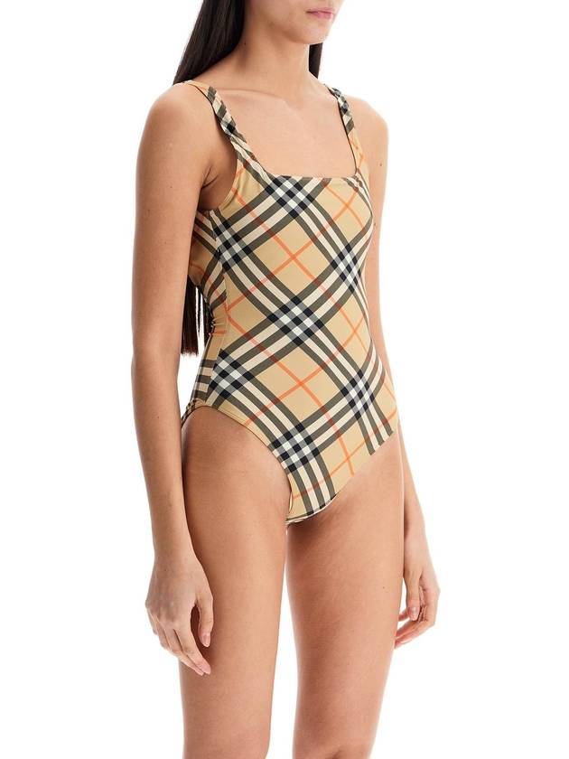 check pattern one-piece swimsuit 8089677 - BURBERRY - BALAAN 3