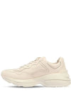 Rhyton Leather Sneakers Logo Ivory - GUCCI - BALAAN 5