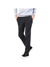 Herringbone Jersey Straight Pants Dark Grey - LANVIN - BALAAN 1