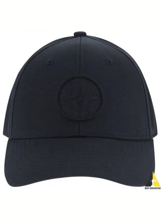 6 Panel Ball Cap Navy - STONE ISLAND - BALAAN 2