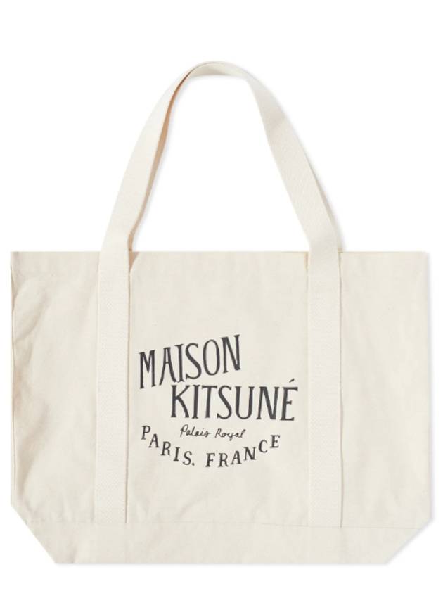 Palais Royal Shopping Tote Bag Ecru - MAISON KITSUNE - BALAAN 2