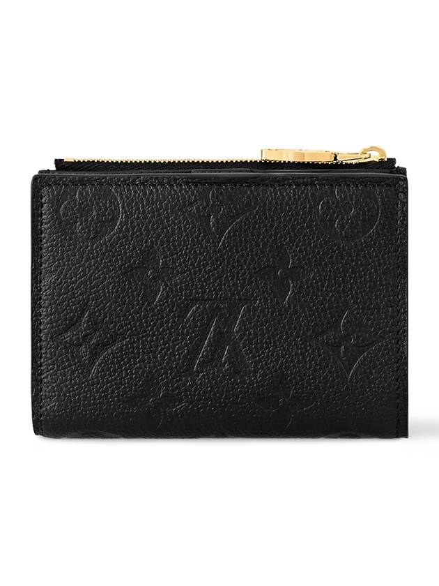 Lisa Monogram Zipper Leather Card Wallet Black - LOUIS VUITTON - BALAAN 5