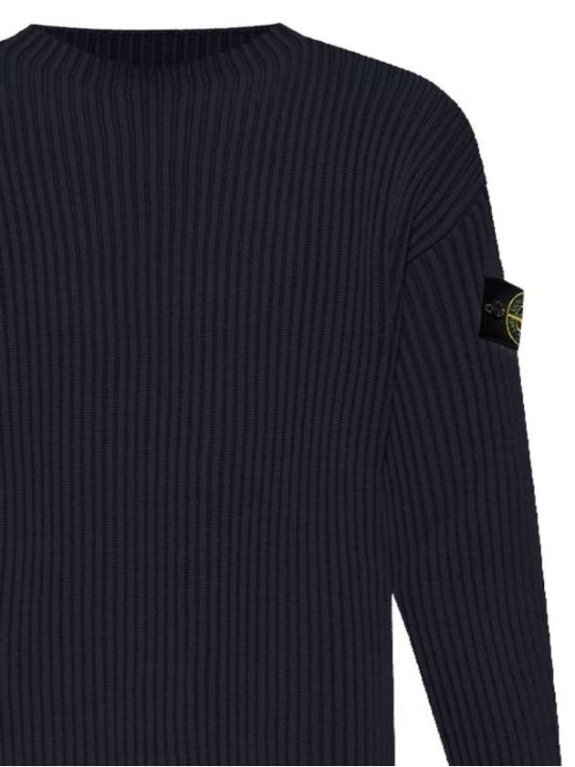 Stone Island Sweater 8115532C1V0020 BLUE - STONE ISLAND - BALAAN 3