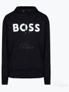 Sullivan Logo Hoodie Black - HUGO BOSS - BALAAN 2