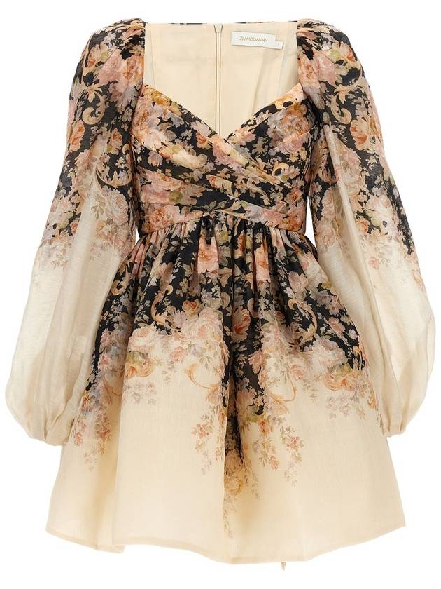 Zimmermann 'Illustration Draped Mini' Dress - ZIMMERMANN - BALAAN 1