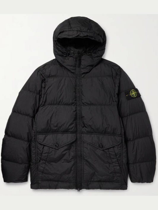 Crinkle Reps Re-Nylon Down Padding Black - STONE ISLAND - BALAAN 2