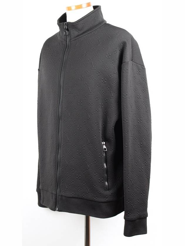 Monogram Wool Zip Up Knit XL - LOUIS VUITTON - BALAAN 3