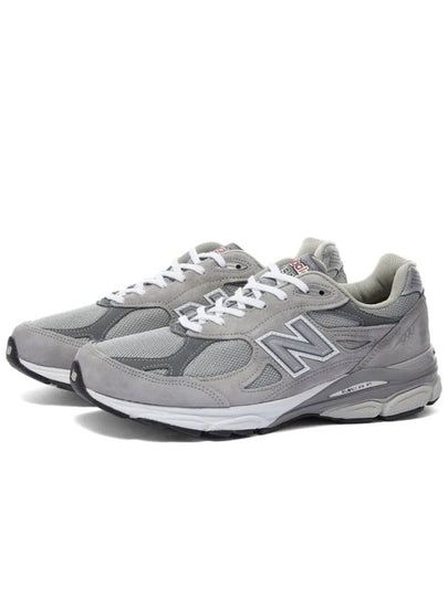 990v3 Low Top Sneakers Grey - NEW BALANCE - BALAAN 2