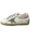 Superstar White Pink Heel Tab Sneakers - GOLDEN GOOSE - BALAAN 3