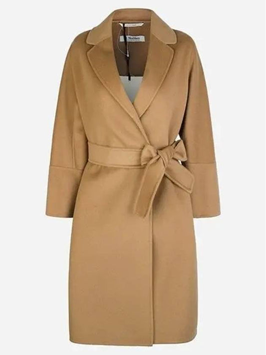 2429016111600 045 Arona Virgin Wool Coat Camel 1085426 - MAX MARA - BALAAN 1