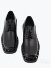 Leather Lace-Up Derby Black - VALENTINO - BALAAN 2