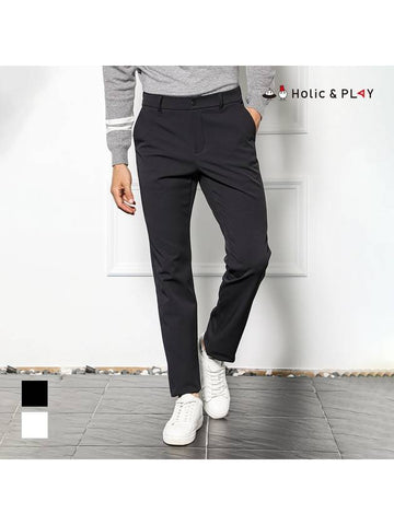 Men s tricot outer pocket point bonding pants HD4MPT001 - HOLIC&PLAY - BALAAN 1