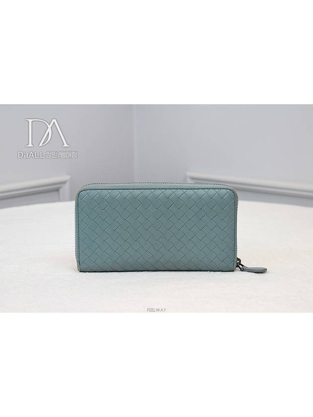 Daol Sangin Store Intrecciato Sky Zipper Long Wallet Condition B - BOTTEGA VENETA - BALAAN 2