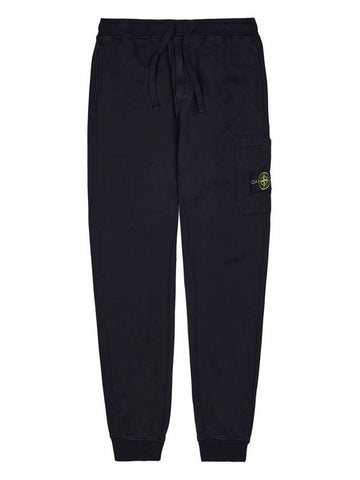 Men's Regular Fit Fleece Jogging Pants 801564451 A0029 - STONE ISLAND - BALAAN 1