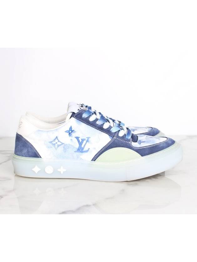 LV Olly water color sneakers 6 5 255 - LOUIS VUITTON - BALAAN 7