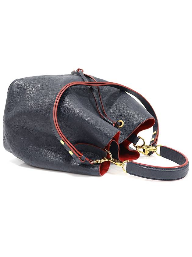 M45306 Marine Rouge Monogram Empreinte Neo Noe Bucket Bag 2WAY - LOUIS VUITTON - BALAAN 4