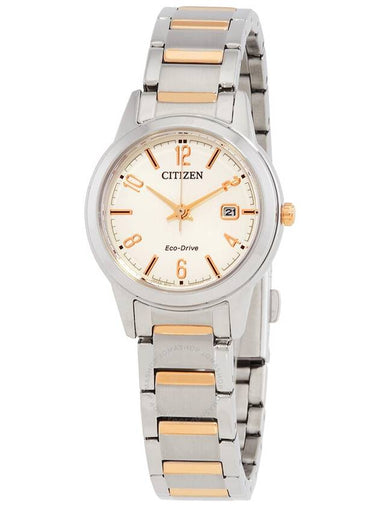 Citizen Lady Copper Dial Two-Tone Watch FE1244-72A - CITIZEN - BALAAN 1