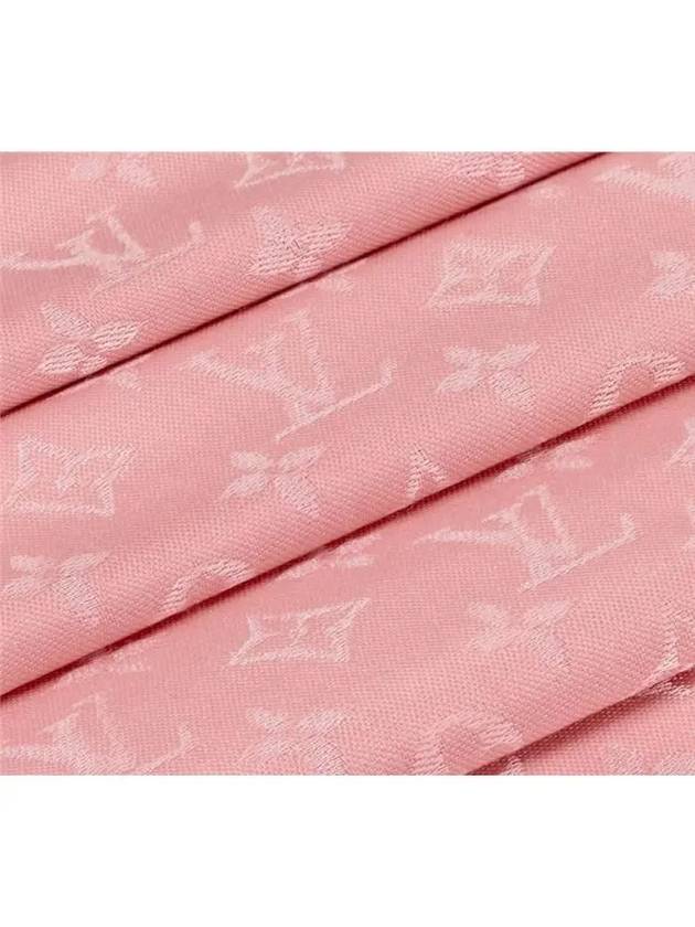 Monogram Classic Scarf Pale Pink - LOUIS VUITTON - BALAAN 4