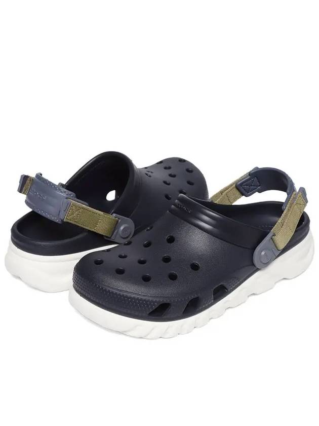 Duet Max Clog Sandals Navy - CROCS - BALAAN 6