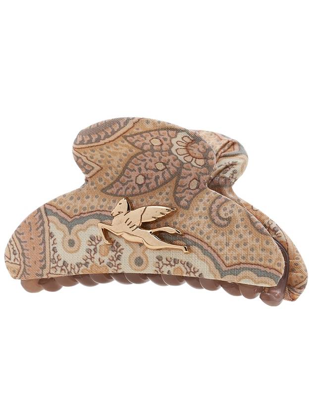 Profumi Fabric Acetate Hair Clip Beige - ETRO - BALAAN 2