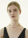 Bijou Classic Pearl Necklace 10mm - AMADEE - BALAAN 4