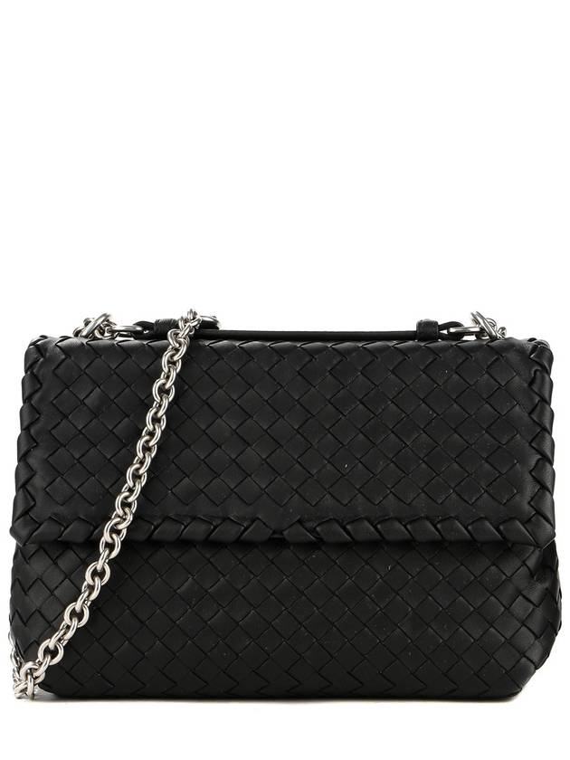 Olimpia Shoulder Bag Black - BOTTEGA VENETA - BALAAN 2