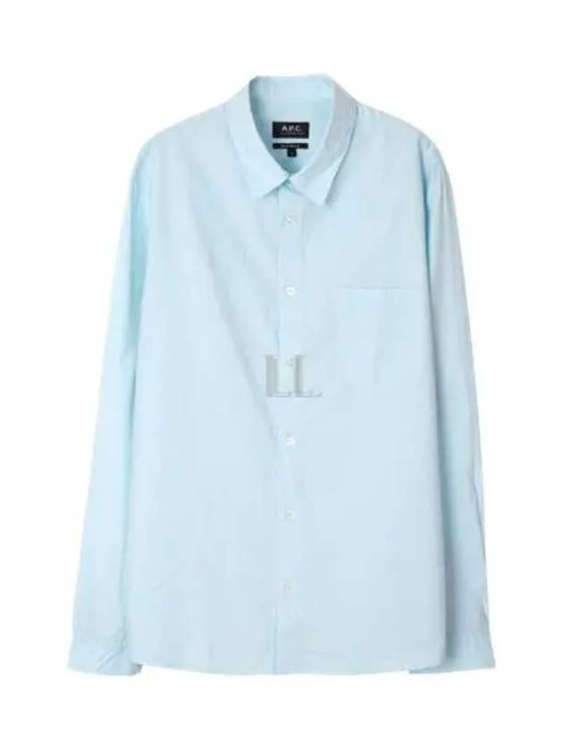 Clement Long Sleeve Shirt Pale Blue - A.P.C. - BALAAN 2