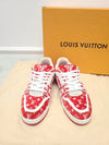 Red Monogram Velvet Trainer Sneakers 6 - LOUIS VUITTON - BALAAN 7